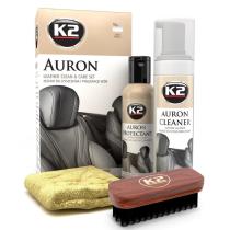 K2 G420 - K2 AURON Kit de Limpieza de Cuero - para Cuidado de Auto