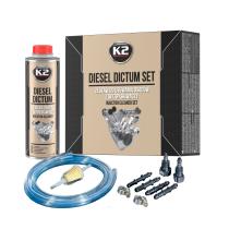 K2 W324 - Kit Limpiador Diésel K2 Dictum 500ml Common Rail