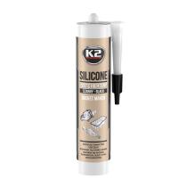 K2 B200N - Silicona Negra de Alta Temperatura K2 para Automóviles